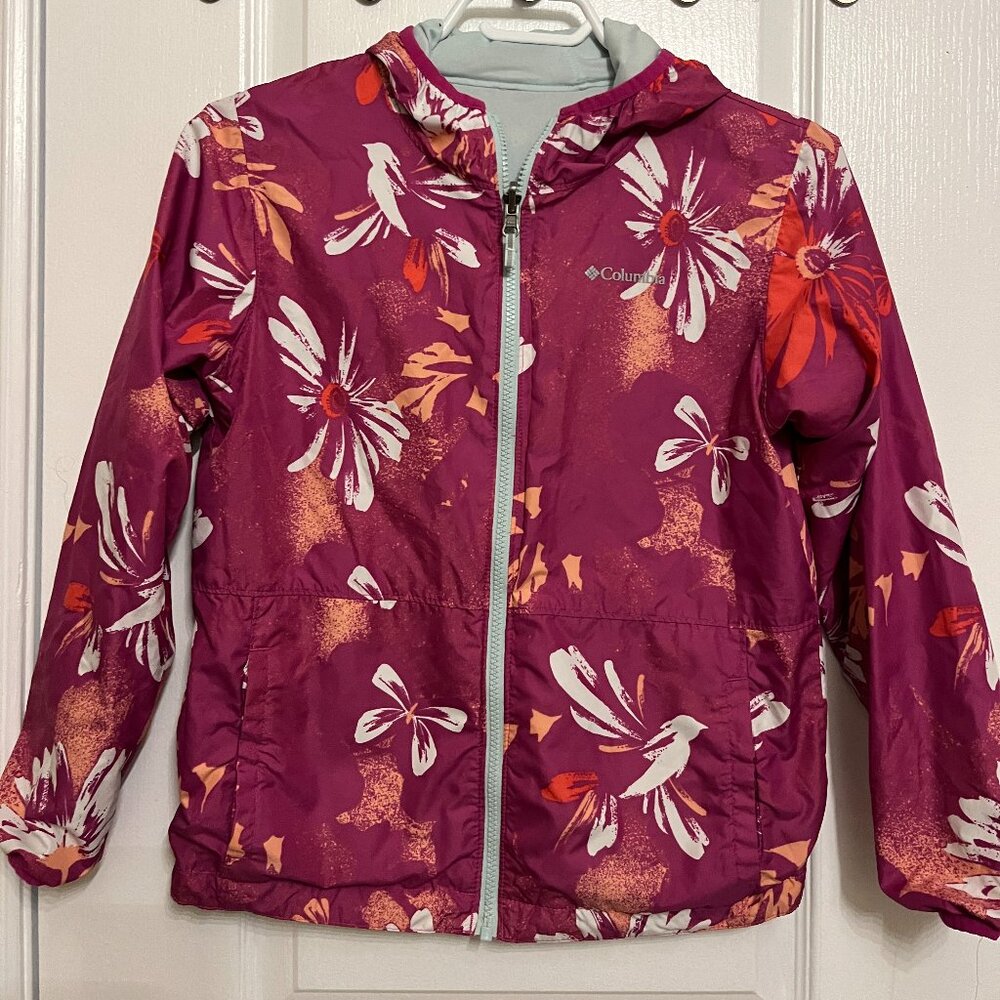 Columbia Reversible 2in1 Windbreaker/Jacket Girl S